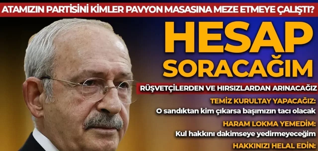 Kılıçdaroğlu'ndan Tarihi Kürsü Konuşması: "Beni Affedin, Gafilleri Koynumda Besledim"