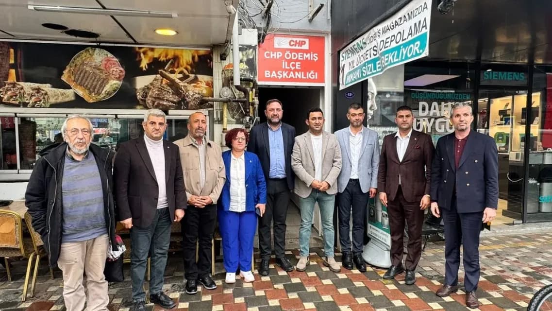 CHP İzmir'den Küçükmenderes Çıkarması: "Kontağı Çeviremeyen Esnaf Ve Üretici Dert Yandı"