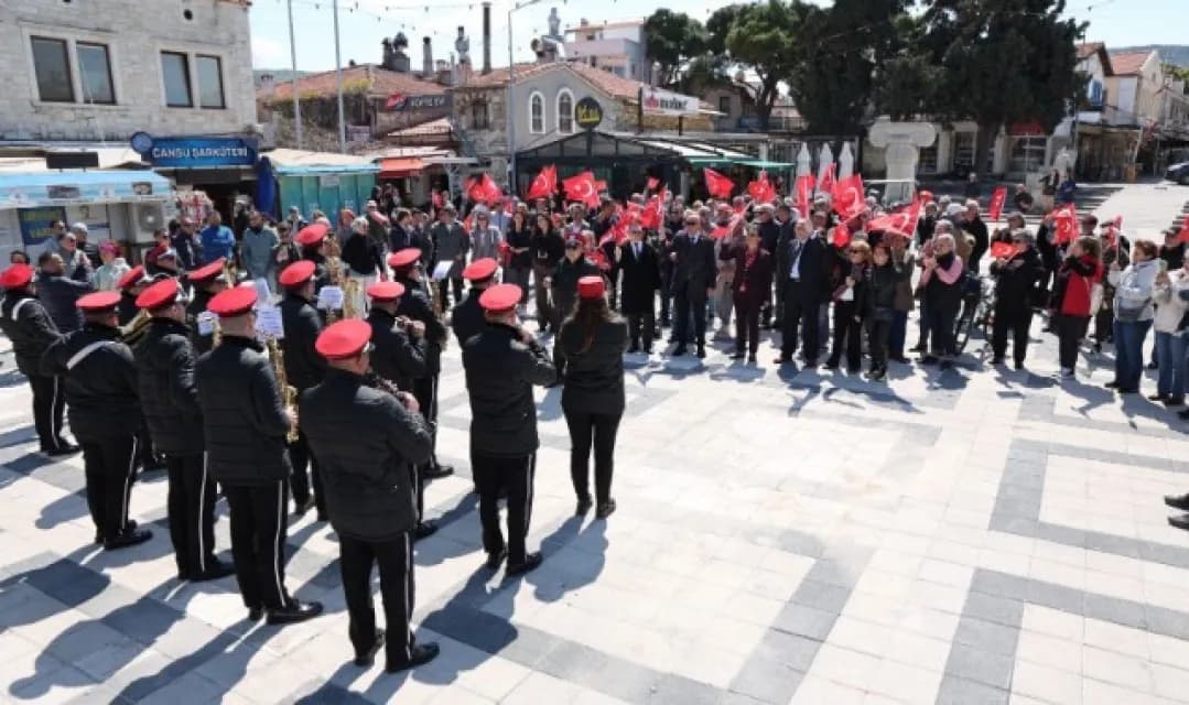 Atatürk'ün Foça'ya gelişi yürüyüşle anılacak