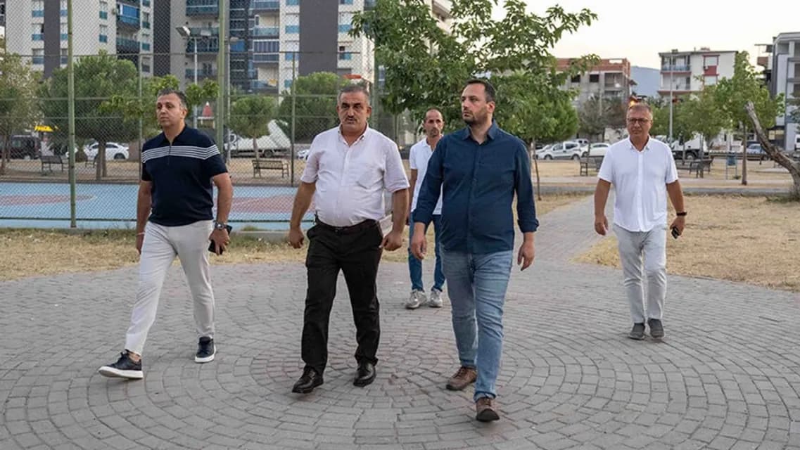 Başkan Eşki Şafak Mesaisinde Doğanlar Mahallesi’ndeydi!