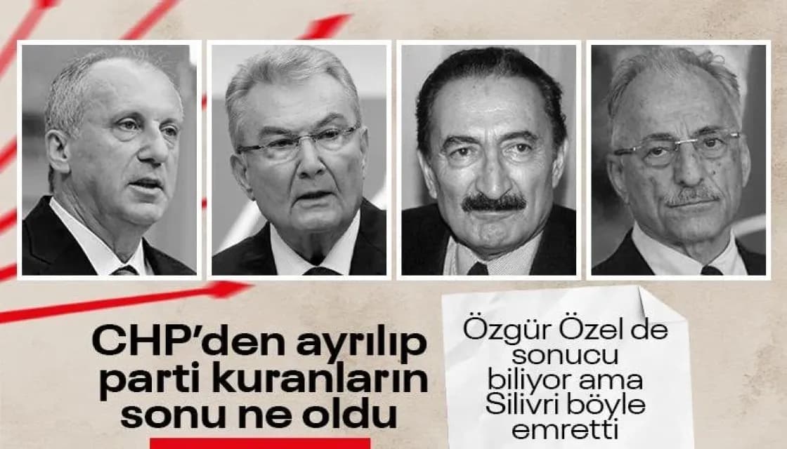 CHP'den Ayrılan Partiler Kalıcı Olabildi mi?