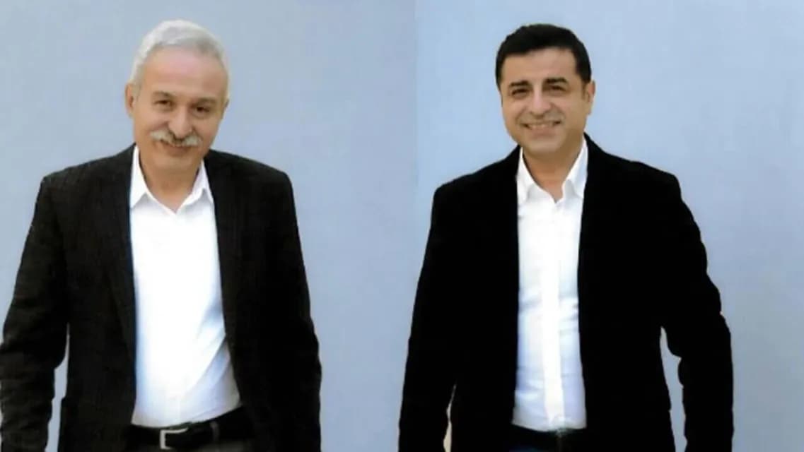 Selahattin Demirtaş ve Selçuk Mızraklı'dan Ortak 'Çerçeve Yasa' Açıklaması
