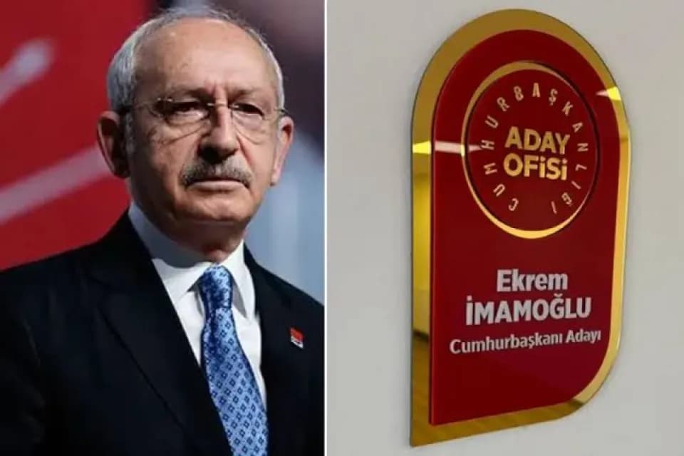 Kılıçdaroğlu, İmamoğlu'nun adaylık ofisini kapattı