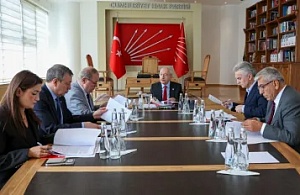 CHP Ekonomi Masası Borsa Gündemiyle Kemal Kılıçdaroğlu Başkanlığında Toplandı