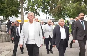 Mansur Yavaş, Kayseri'deki Tarihi ve Kültürel Alanları Gezdi