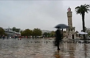İzmir'e Yarın Gök Gürültülü Sağanak Yağış Geliyor!