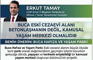 CHP'li Erkut Tamay'dan Buca Cezaevi Alanı İçin Çağrı: "Betonlaşma Değil, Kamusal Yaşam Merkezi!"