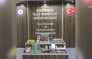 Gaziemir'de Uyuşturucu Operasyonu: Satışa Hazır Likit Kannabinoid ve Uyuşturucu Ele Geçirildi