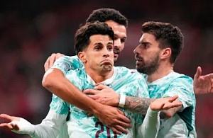 Portekiz, Ronaldo'suz Çıktığı İlk Maçta Danimarka'yı 4 Golle Devirdi