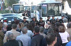Bayraklı Belediyesi Soruşturmasında Gözaltına Alınanlar Sağlık Kontrolüne Götürüldü