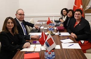 Faik Öztrak, AKPM Başkanı Petra Bayr İle TBMM’de Bir Araya Geldi!