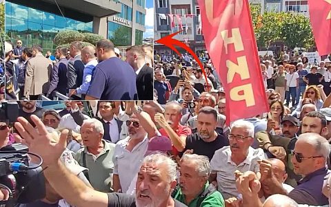 Üsküdar'da Gergin Dakikalar! Seçim Bitti, AK Partililer Belediye Binasına Koştu