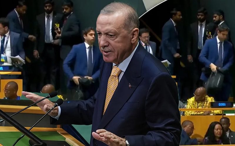 Cumhurbaşkanı Erdoğan'ın Sözleri BM'ye Damga Vurdu: İsrail Heyeti Salonu Terk Etti