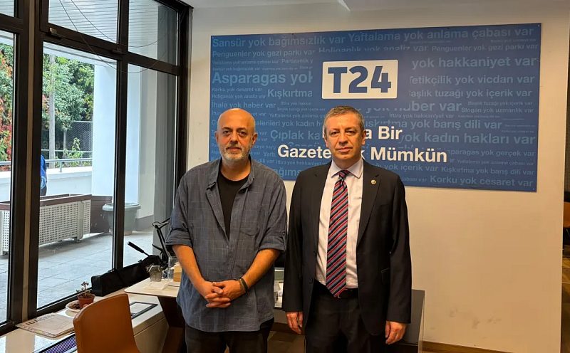 CHP’li Rahmi Aşkın Türeli’den T24’e Dayanışma Ziyareti: "Basın Hürdür, Sansür Edilemez!"