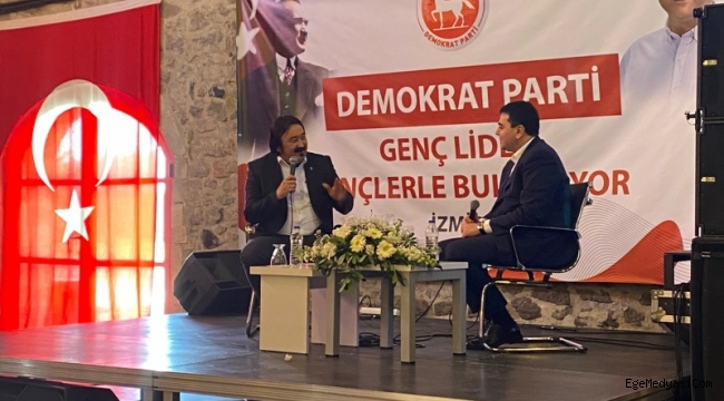 DP Lideri : İzmir'de 'Yeter Söz Milletindir' diyoruz