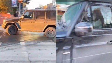 Cübbeli'nin Kızının Çakarlı Aracı