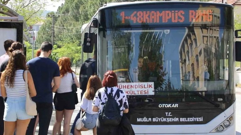 Muğla'da Öğrenciler İçin 1 TL Ulaşım Dönemi Başlıyor