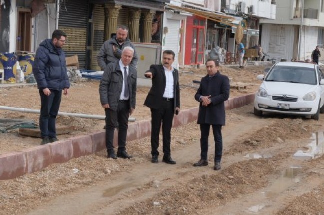 Dikili Belediyesi Çandarlı Sahil Projesi Hızla İlerliyor