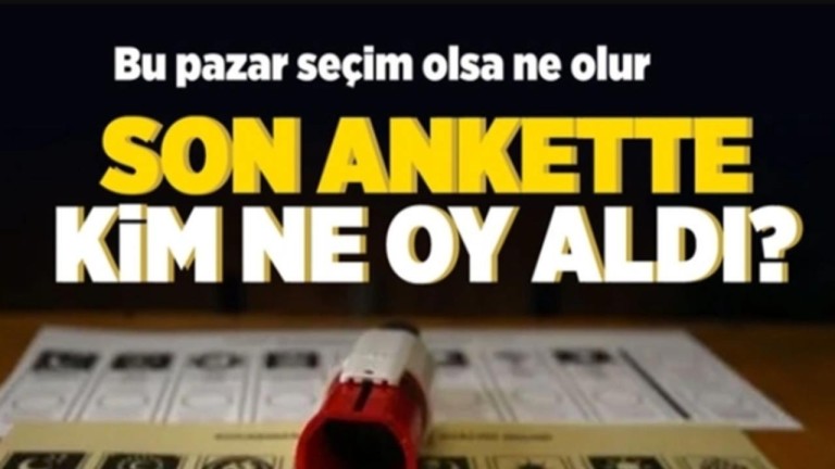 SER-AR Anketi: Siyasi Anket Sonuçları ile Oy Oranlarındaki Değişim