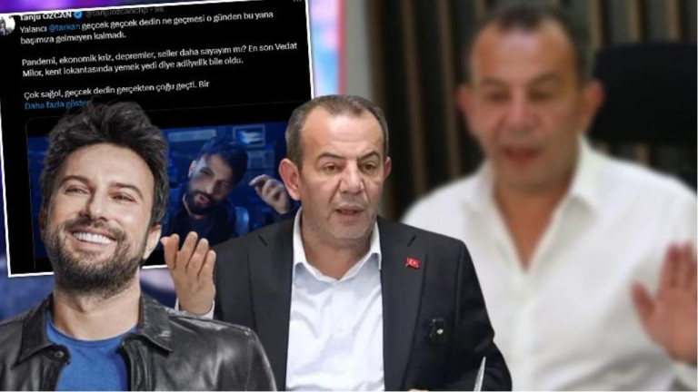 Tanju Özcan'dan Tarkan'a "Geççek" Sitemi