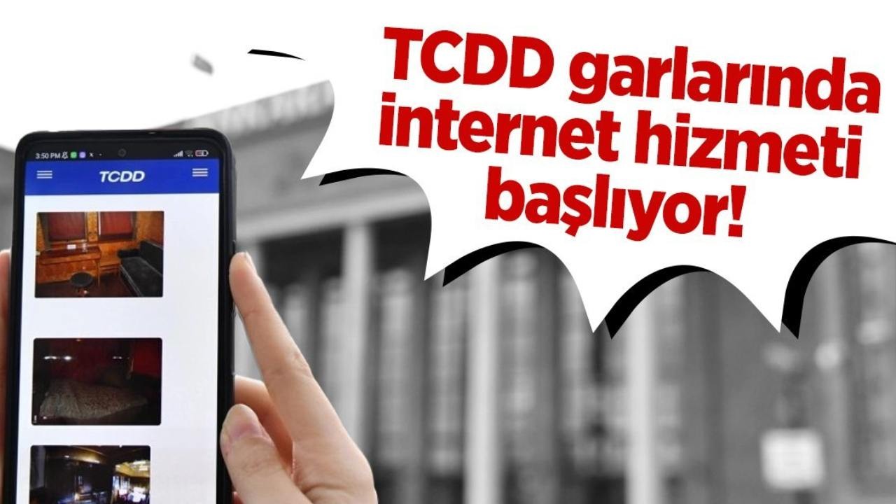 TCDD Gar ve İstasyonlarında Ücretsiz Wi-Fi Dönemi Başladı
