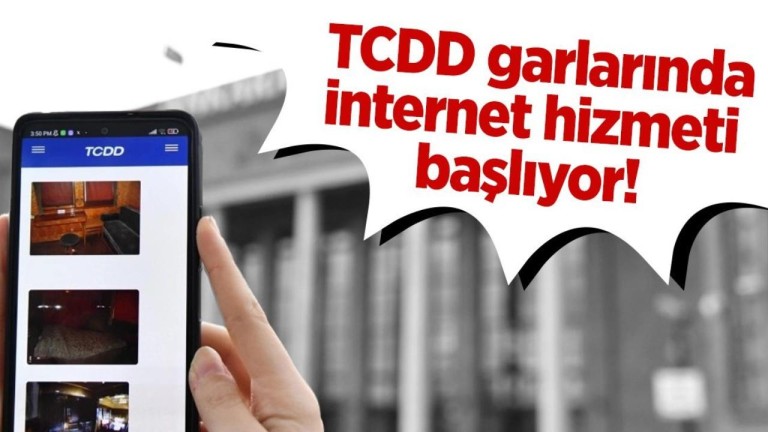 TCDD Gar ve İstasyonlarında Ücretsiz Wi-Fi Dönemi Başladı