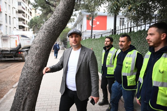 Bornova 159 Sokak Bayram Öncesi Asfalta Kavuştu!
