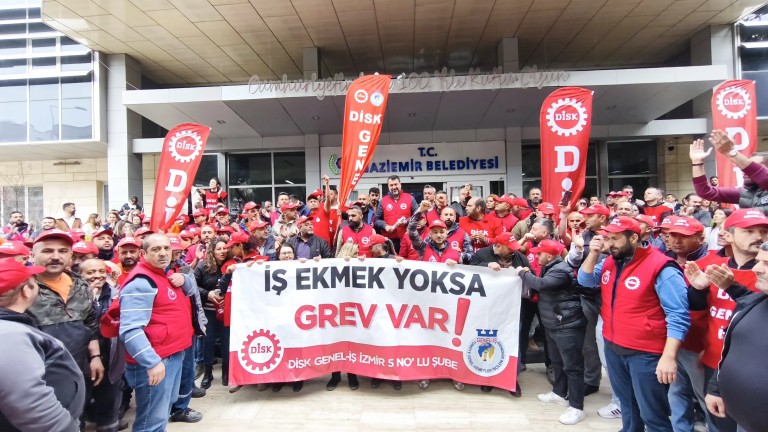 Gaziemir'de TİS Çıkmazı: Belediye İşçileri 30 Nisan'da Greve Gidecek 