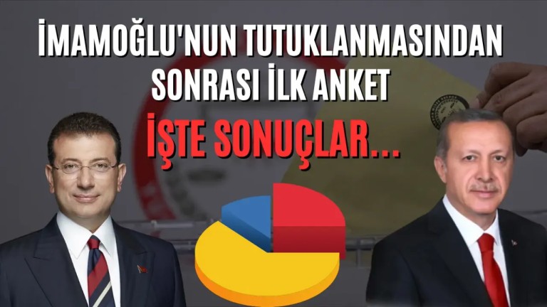  İmamoğlu Tutuklandı, İlk Seçim Anketi Sonuçları Şaşırttı!