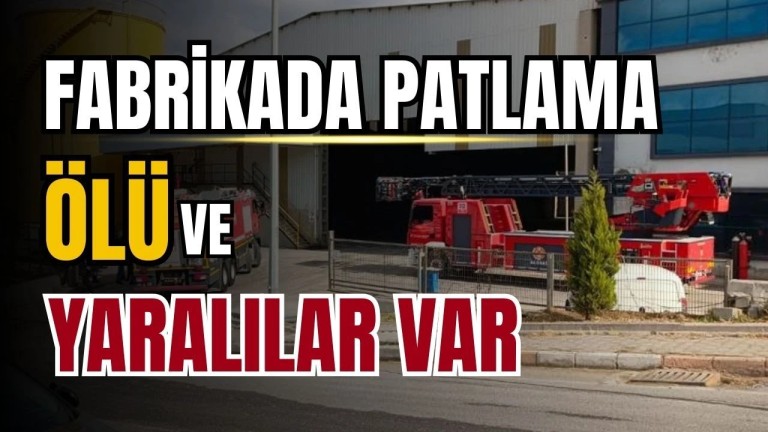 Aliağa'da Kimyasal Fabrika Faciası: Patlamada 1 Ölü, 4 Yaralı 
