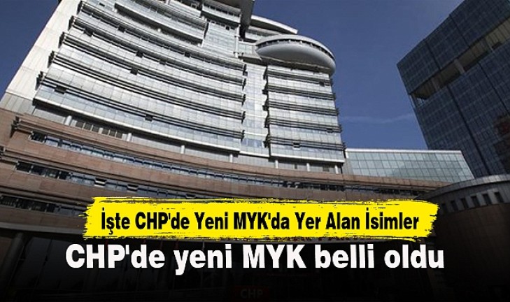  Özgür Özel MYK'sını Belirledi