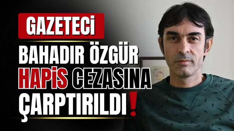 Bahadır Özgür'e Kitap Fuarı Konuşması Nedeniyle Hapis Cezası Verildi