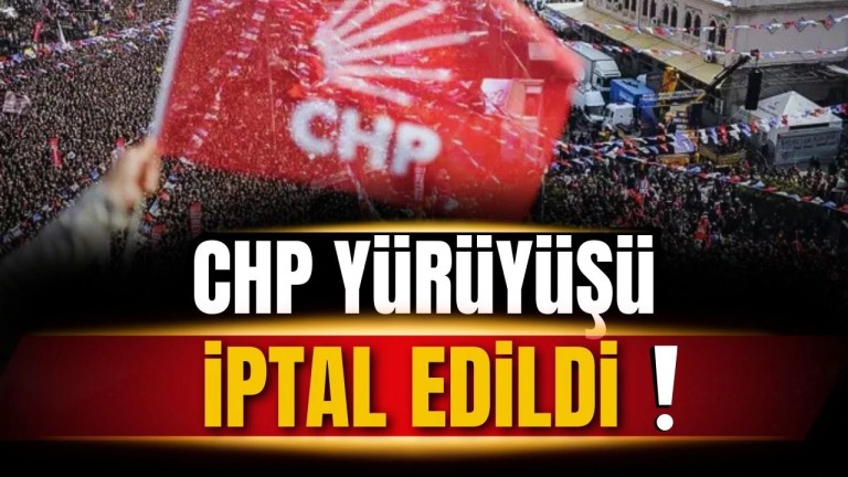 İstanbul'da Deprem Sonrası CHP'nin 23 Nisan Yürüyüşü İptal Edildi