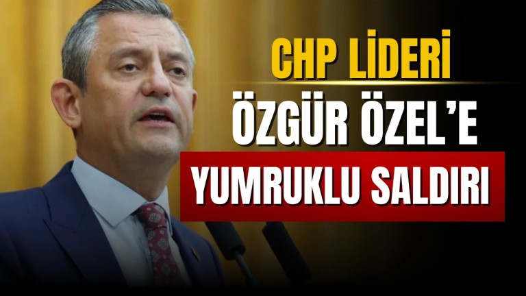 CHP Lideri Özel'e Cenaze Töreni Çıkışında Yumruklu Saldırı Girişimi 