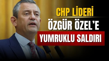CHP Lideri Özel'e Cenaze Töreni Çıkışında Yumruklu Saldırı Girişimi 