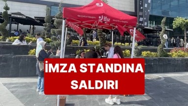 CHP'lilere Samsun Bafra'da Taşlı Saldırı
