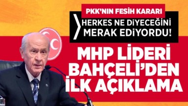 Bahçeli'den Tarihi Çağrı: PKK Feshedildi, Terörsüz Türkiye Umudu Arttı 
