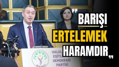 DEM Parti'den Barış Çağrısı: "Barışı Ertelemek Haramdır!"