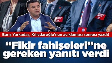 Kılıçdaroğlu  “Fikir fahişeleri”ne gereken yanıtı verdi