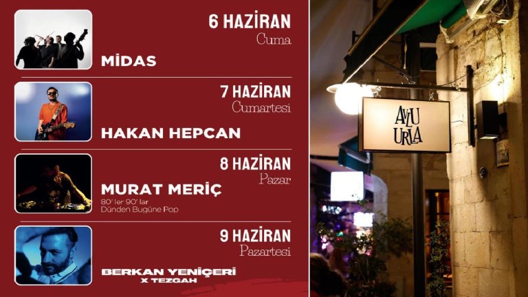 Bayramda Urla’ya gideceklere müjde: Müzik şöleni sizi bekliyor