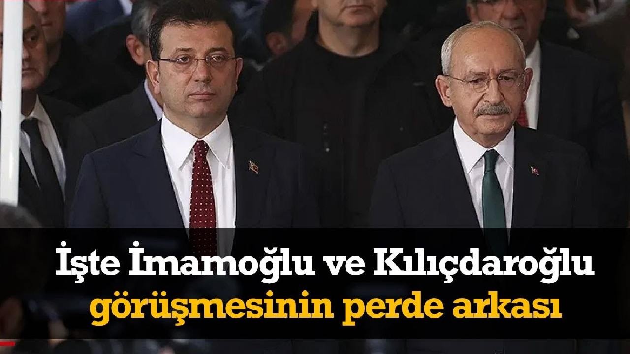 İşte Kılıçdaroğlu-İmamoğlu görüşmesinin perde arkası
