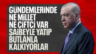 Erdoğan: Muhalefetin gündeminde ne tarım ne de çiftçi var