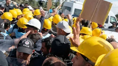 Ankara'da Madenci İsyanı! Doruk Madencilik İşçileri Açlık Grevinin 5. Gününde Ablukaya Alındı