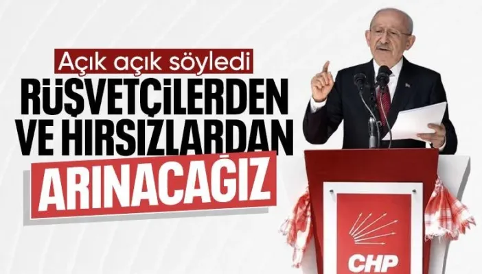 Kemal Kılıçdaroğlu: Rüşvetçilerden ve hırsızlardan hesap soracağım