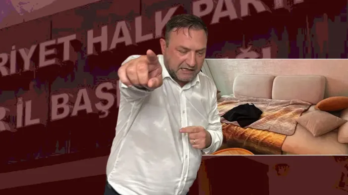 CHP İzmir İl Binasında Skandal: Makam Odasından Yatak Odası Çıktı!