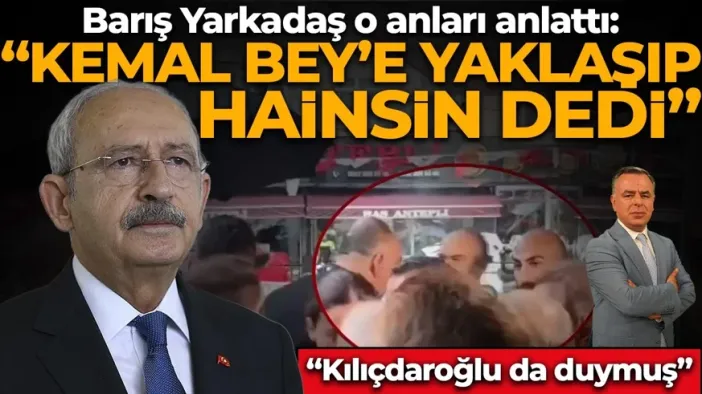 Barış Yarkadaş tv100'de Anlattı! Kılıçdaroğlu'na "Hainsin" Diye Bağıran Şahıs Cast Ajansından mı?