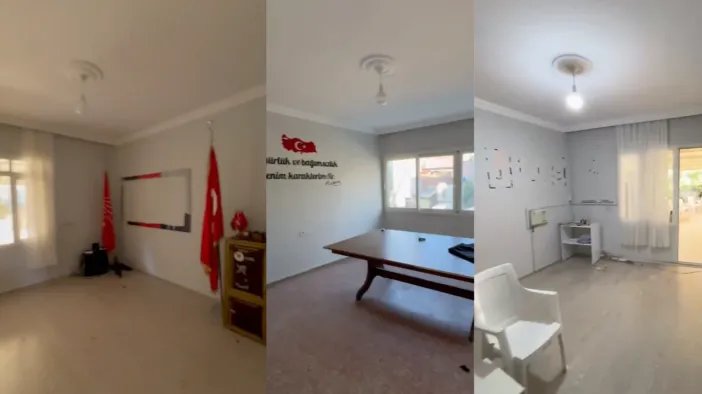 CHP Ödemiş İlçe Binasında Demirbaş İddiası! Devir Teslimde Boş Bina Şoku