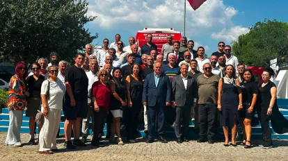 Mustafa İduğ'dan Fikret Vatansever'e Ziyaret: CHP Bornova'da Birlik Mesajı
