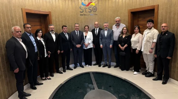 Adnan Demirci ve Nevaf Bilek Sivas Ticaret ve Sanayi Odası’nı Ziyaret Etti