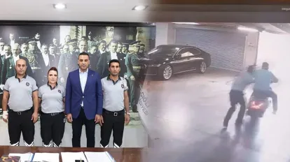 Çiğli Belediye Başkanı'ndan Güvenlik Görevlilerine Ödül